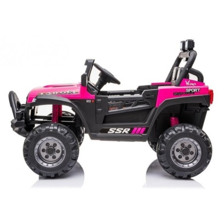 Elektriauto maastur roosa