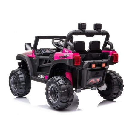 Elektriauto maastur roosa