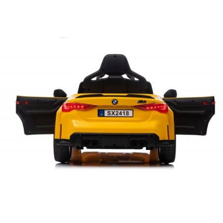 Elektriauto BMW M4 kollane