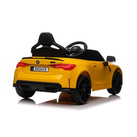 Elektriauto BMW M4 kollane