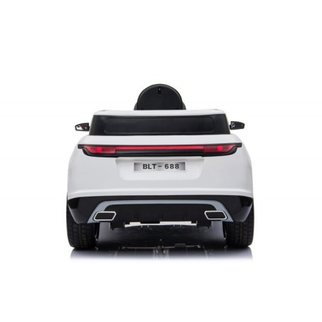 Elektriauto Land Rover valge