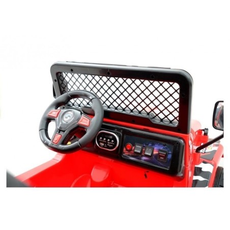 Elektriauto maastur punane