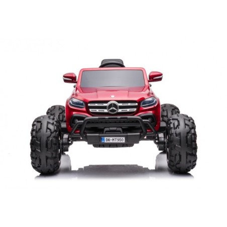 Elektriauto Mercedes DK- 4x4 punane Lakitud
