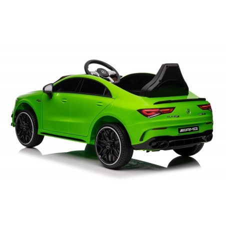 Elektriauto Mercedes CLA 45s AMG roheline 4x4