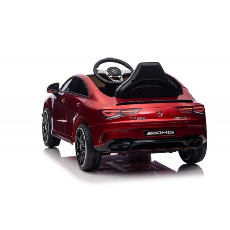 Elektriauto Mercedes CLA 45s AMG punane 4x4