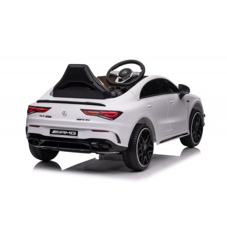Elektriauto Mercedes CLA 45s AMG valge 4x4