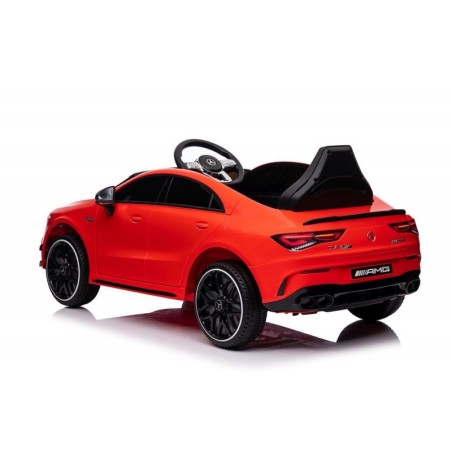 Elektriauto Mercedes CLA 45s punane AMG 4x4