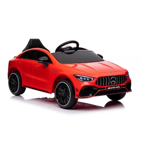 Elektriauto Mercedes CLA 45s punane AMG 4x4