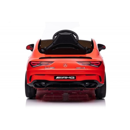 Elektriauto Mercedes CLA 45s punane AMG 4x4