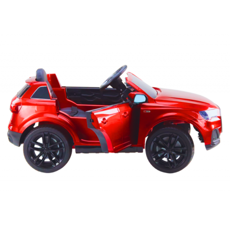 Elektriauto Audi Q7 punane