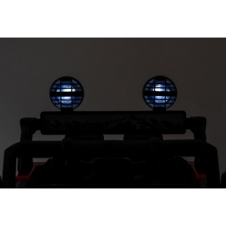 Elektriauto Toyota FJ punane 4x4