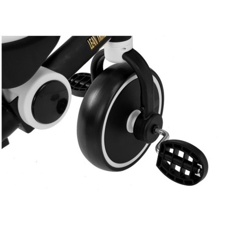 Kolmerattaline jalgratas must-valge