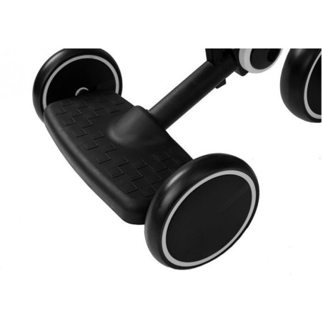 Kolmerattaline jalgratas must-valge