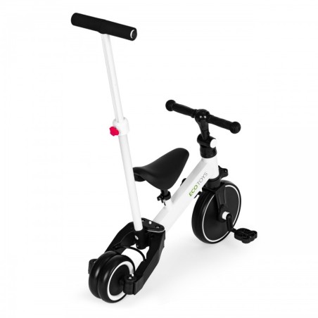 Kolmerattaline jooksuratas tõukekäepidemega 2 in 1