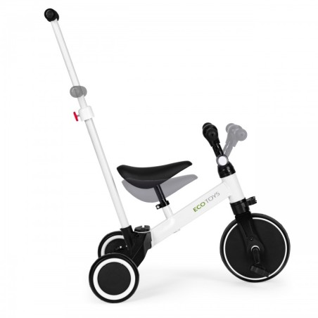 Kolmerattaline jooksuratas tõukekäepidemega 2 in 1