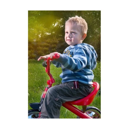 Kolmerattaline ratas York, punane