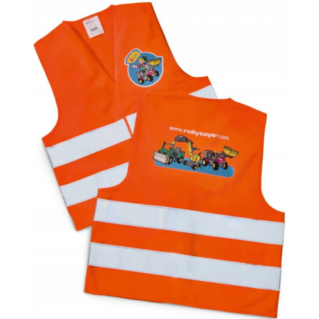 John Deere'i pedaalidega traktor + tasuta helkurvest lastele