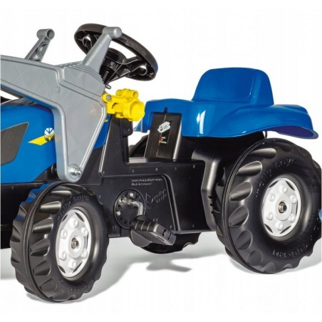 RollyKid-X New Holland Traktor kopa ja haagisega sinise