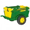Rolly Toys rolly Trailer Haagis talu JOHN DEERE Avanevad küljed