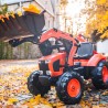 FALK Kubota Traktor oranž koos haagisega
