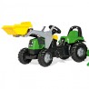 Rolly Toys Deutz-Fahr Kid traktor koos haagisega