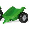 Rolly Toys Deutz-Fahr Kid traktor koos haagisega