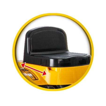 Pedaalidega traktor buldooser 3 aastasele