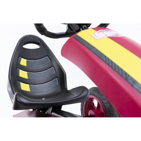 BERG Gokart Rally Pearl Pink Inflatable wheels 4-12 a, kuni 60 kg