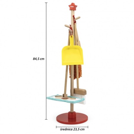 Puidust koristuse komplekt, 6 osaline