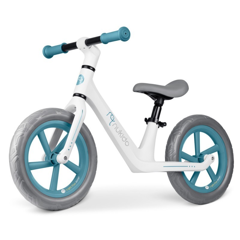 Laste kerge jooksuratas, valge/sinine