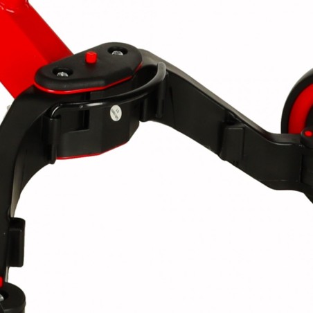 3 in 1 jooksuratas / jalgratas, punane