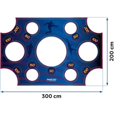 Neo-sport väravate täpsusmatt 300 x 200 cm