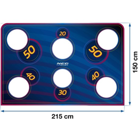 Neo-sport väravate täpsusmatt 215 x 150 cm
