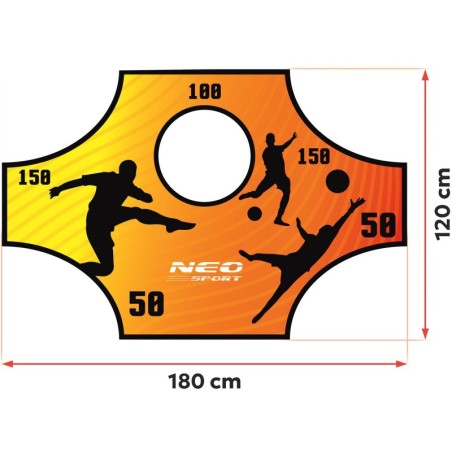 Neo-sport väravate täpsusmatt 180 x 120 cm