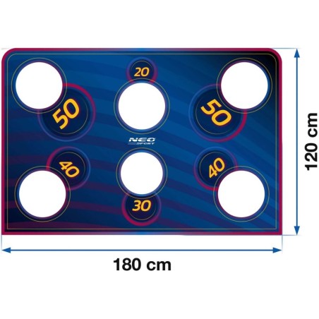 Neo-sport väravate täpsusmatt 180 x 120 cm