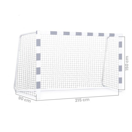 Jalgpallivärava võrk 215 x 150 x 90 cm