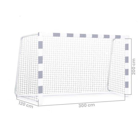 Jalgpallivärava võrk 300x200x120cm