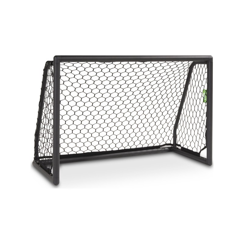 EXIT Scala aluminium football goal 120x80cm - black