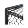 EXIT Scala aluminium football goal 120x80cm - black