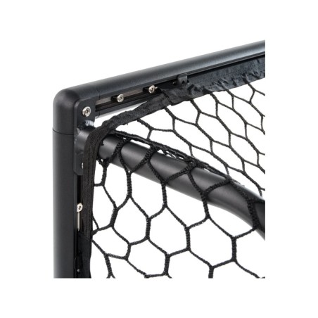 EXIT Scala aluminium football goal 120x80cm - black