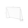 2in1 jalgpallivärav paneeliga