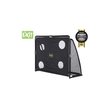 Mobiilne jalgpallivärav löögiseinaga Exit Coppa 220x170x80cm