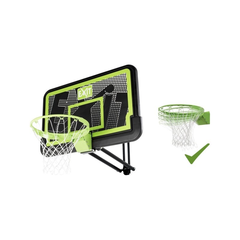 Korvpallilaud koos korviga Exit Galaxy - Must