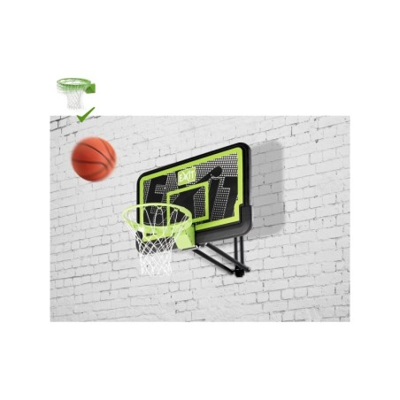 Korvpallilaud koos korviga Exit Galaxy - Must