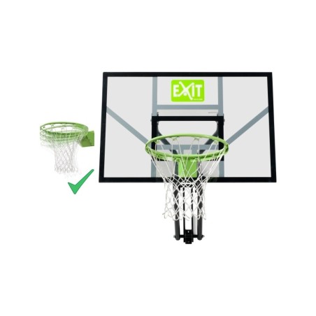 Korvpalli tagalaud koos vedruga korviga EXIT Galaxy