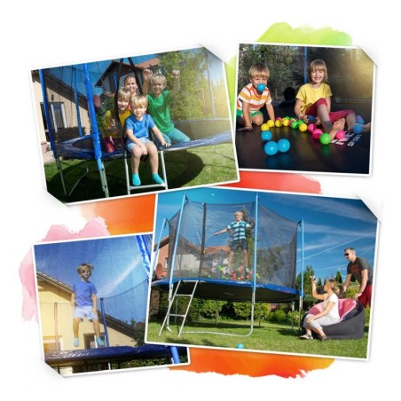 Aiabatuut 374cm sisevõrgu ja redeliga