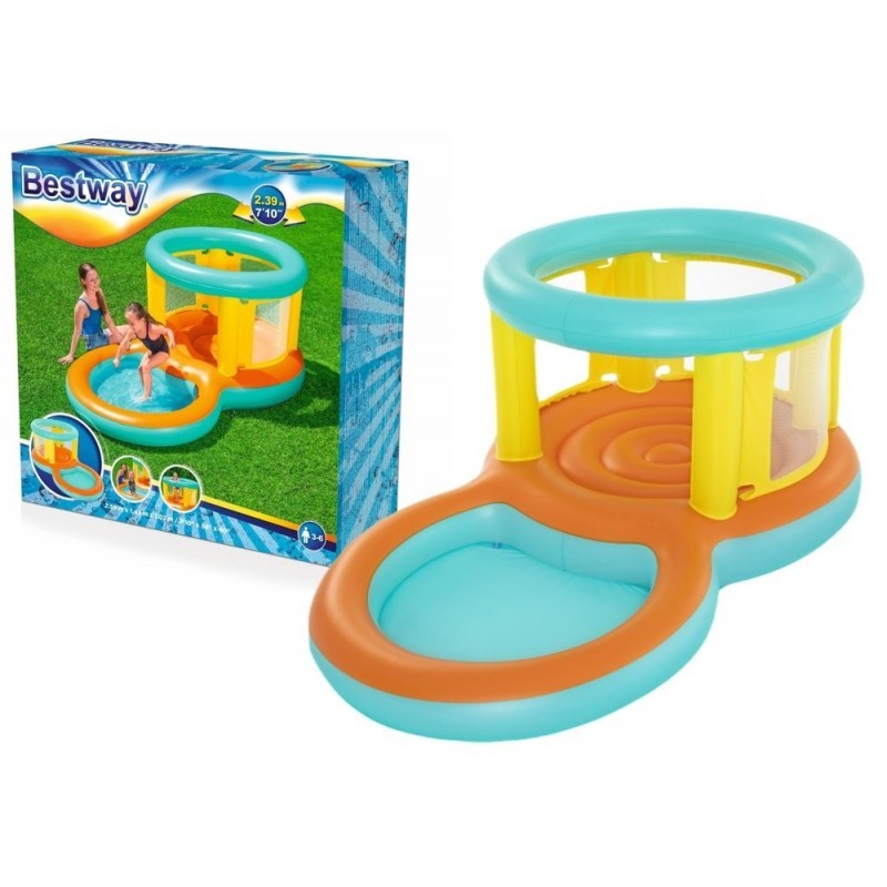 Täispuhutav batuut lastele 239 x 149 x 102 cm Bestway