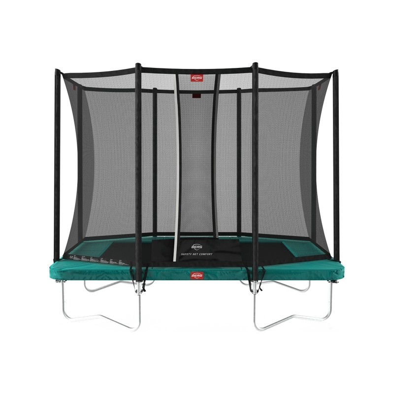 Batuut BERG Ultim Favorit Regular - 280cm, roheline, Comfort turvavõrguga