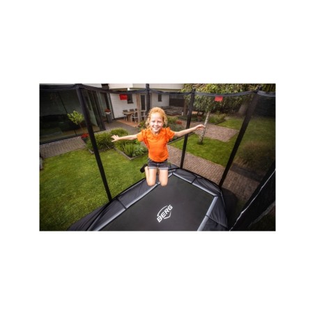 Batuut BERG Ultim Favorit Regular - 280x190 cm, hall, Comfort turvavõrguga