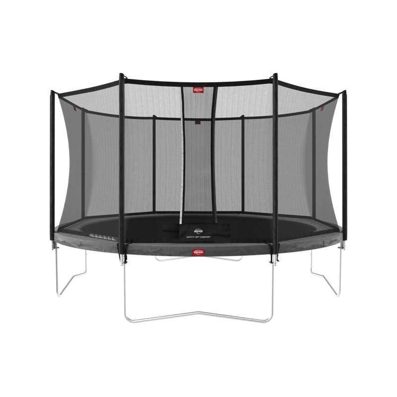 Batuut BERG Favorit Regular - 330 cm, hall, Comfort turvavõrguga